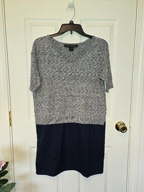 French Connection Two-Tone Sweater Dress, sz 4